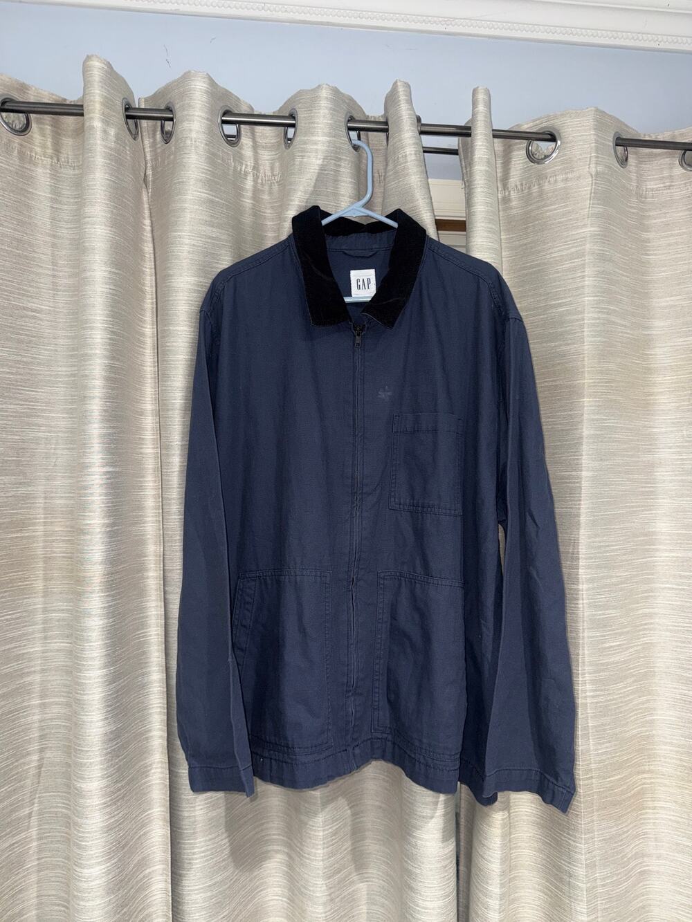 Gap navy blue barn jacket men's size XXL